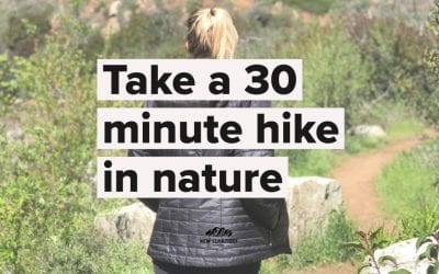 Go for a 30 minute hike – Weekly Challenge 003