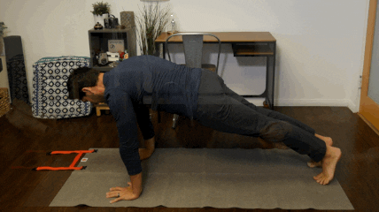 Demonstration of a plank